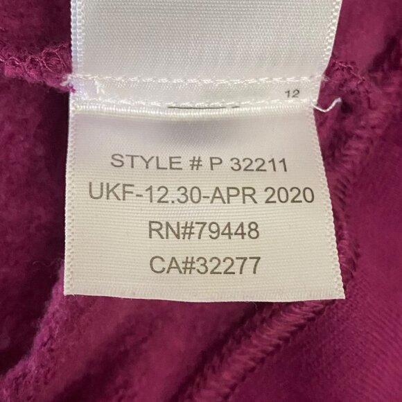 Marmot Coastal Hoodie Purple Women's Size Medium Long-Sleeve Pullover Sweatshirt - Picture 12 of 14